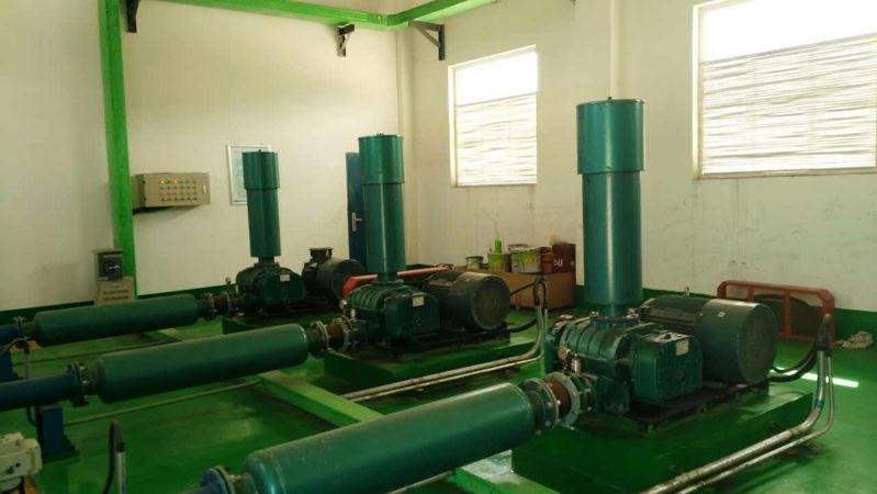 中糧集團三葉羅茨風機使用現場.jpg 中糧集團三葉羅茨風機使用現場